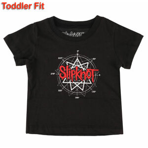 Tričko metal ROCK OFF Slipknot Star Logo Čierna