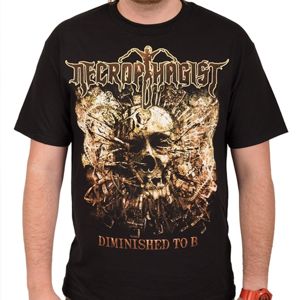 Tričko metal INDIEMERCH Necrophobic Diminished Čierna L