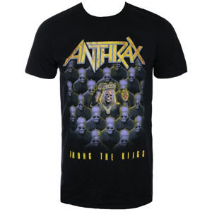 Tričko metal ROCK OFF Anthrax Among The Kings Čierna