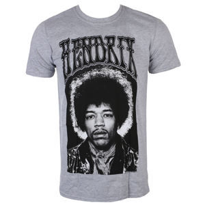 Tričko metal ROCK OFF Jimi Hendrix Halo Čierna