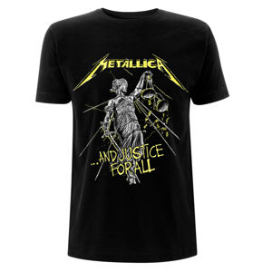 Tričko metal NNM Metallica And Justice For All Tracks Čierna XXL