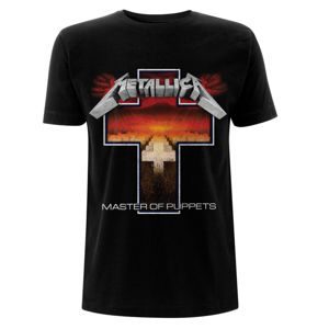 Tričko metal NNM Metallica Master Of Puppets Cross Čierna L