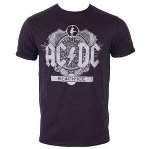 tričko metal ROCK OFF AC-DC Black Ice Čierna XL