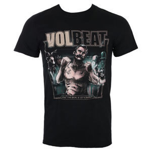 Tričko metal ROCK OFF Volbeat Seal The Deal Cover Čierna