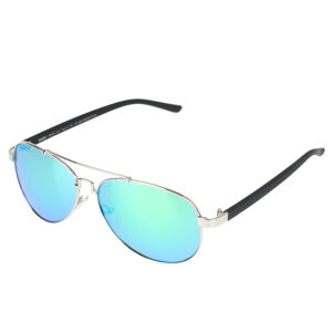 slnečné okuliare URBAN CLASSICS - Mumbo Mirror - 10497 - silver/green
