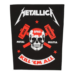 nášivka RAZAMATAZ Metallica METAL MILITIA
