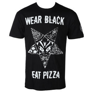 BLACK CRAFT Wear Black Eat Pizza Čierna
