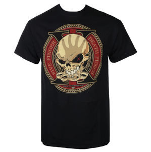 Tričko metal ROCK OFF Five Finger Death Punch Decade Of Destruction Čierna