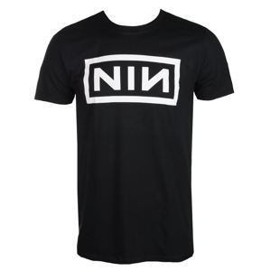 Tričko metal PLASTIC HEAD Nine Inch Nails CLASSIC WHITE LOGO Čierna