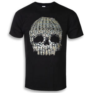 Tričko metal KINGS ROAD Anti-Flag Money Skull Čierna