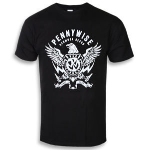 Tričko metal KINGS ROAD Pennywise Eagle Čierna XL