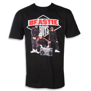 Tričko metal AMPLIFIED Beastie Boys Boom Box Čierna S