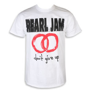 Tričko metal NNM Pearl Jam Don't Give Up White Čierna