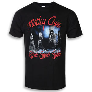 Tričko metal ROCK OFF Mötley Crüe Smokey Street Čierna