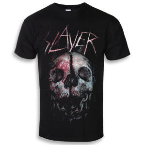 Tričko metal ROCK OFF Slayer Cleaved Skull Čierna S