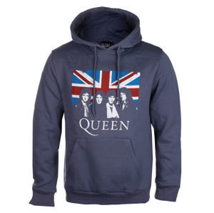 mikina s kapucňou pánske Queen - Vintage Union Jack - ROCK OFF - QUHD02MN XXL
