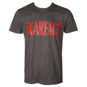 tričko filmové HYBRIS Scarface Logo Čierna XL