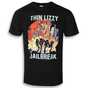 Tričko metal LOW FREQUENCY Thin Lizzy Jailbreak Explosion Čierna