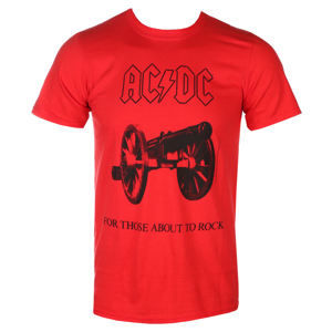 Tričko metal LOW FREQUENCY AC-DC For Those about to rock Čierna