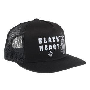 šiltovka BLACK HEART - FUCKER - BLACK - 022-0058-BLK