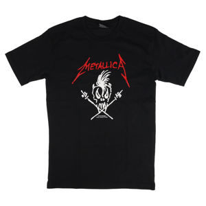 Tričko metal Metal-Kids Metallica (Scary Guy) Čierna 140
