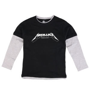 tričko detské s dlhým rukávom Metallica - (&&string0&&) - Metal-Kids - 648-29-84-7