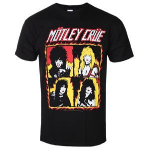 tričko pánske Mötley Crüe - Shout At The Devil Flames - ROCK OFF - MOTTEE37MB