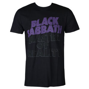 Tričko metal ROCK OFF Black Sabbath Masters Of Reality Album Čierna