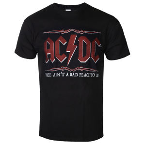 Tričko metal ROCK OFF AC-DC Hell Ain't A Bad Place Čierna XXL