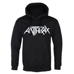 mikina s kapucňou pánske Anthrax - Not Man - ROCK OFF - ANTHHOOD03MB