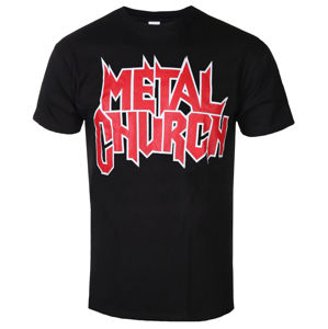 Tričko metal PLASTIC HEAD Metal Church LOGO Čierna XXL