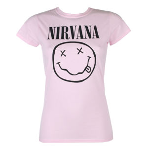 Tričko metal PLASTIC HEAD Nirvana SMILEY Čierna M