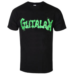 Tričko metal ROTTEN ROLL REX Gutalax Green Logo Čierna XL