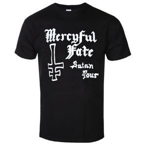 Tričko metal PLASTIC HEAD Mercyful Fate SATAN TOUR 1982 Čierna XXL