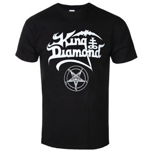 Tričko metal PLASTIC HEAD King Diamond LOGO Čierna