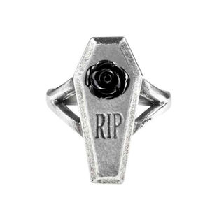 prsteň ALCHEMY GOTHIC - RIP Rose - R235 T