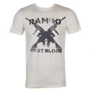 tričko filmové AMERICAN CLASSICS Rambo Guns Čierna