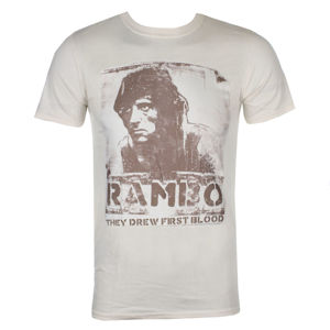 tričko filmové AMERICAN CLASSICS Rambo Blame Čierna