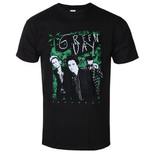Tričko metal ROCK OFF Green Day Green Lean Čierna
