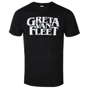 Tričko metal ROCK OFF Greta Van Fleet Logo Čierna L