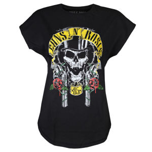 tričko metal BRAVADO Guns N' Roses CLASSIC SKULL BLK Čierna XL