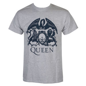 tričko metal BRAVADO Queen HEATHER CREST Čierna XL