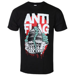 tričko metal KINGS ROAD Anti-Flag Washington DC Black Čierna L