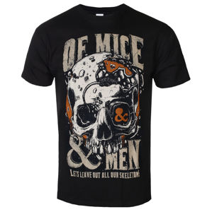 tričko metal ROCK OFF Of Mice & Men Leave Out All Our Skeletons Čierna M