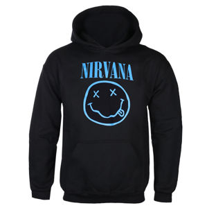 mikina s kapucňou PLASTIC HEAD Nirvana NEVERMIND SMILE Čierna M