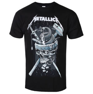 Tričko metal NNM Metallica History White Čierna 2XL