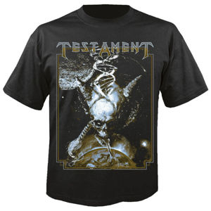 Tričko metal NUCLEAR BLAST Testament Titans skull Čierna