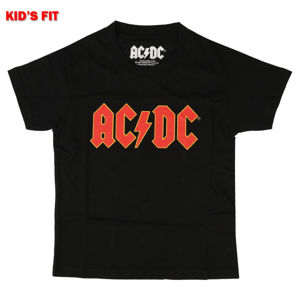 Tričko metal ROCK OFF AC-DC Logo Čierna 7-8