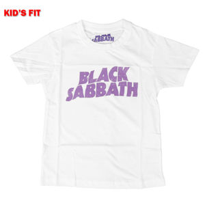 Tričko metal ROCK OFF Black Sabbath Wavy Logo Čierna 9-10