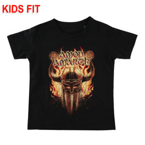 Tričko metal Metal-Kids Amon Amarth (Helmet) Čierna 128